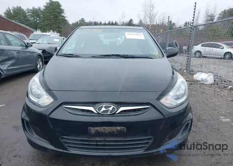2014 Hyundai Accent Gls from USA, damaged, VIN KMHCT4AE8EU602100
